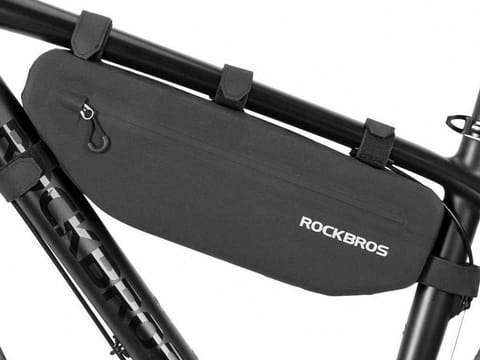 ⁨Etui torba sakwa na rower pod ramę RockBros AS-043 Czarne⁩ w sklepie Wasserman.eu
