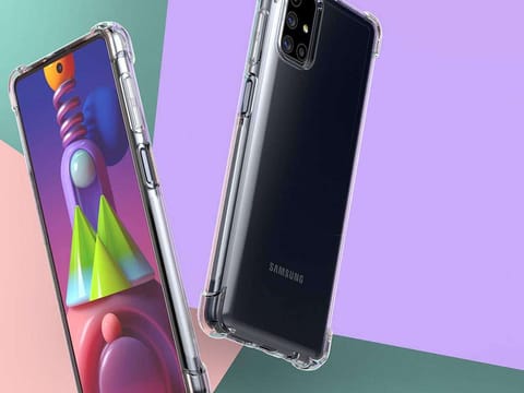 ⁨Etui pancerne ShockProof Alogy do Samsung Galaxy M51 przezroczyste⁩ w sklepie Wasserman.eu