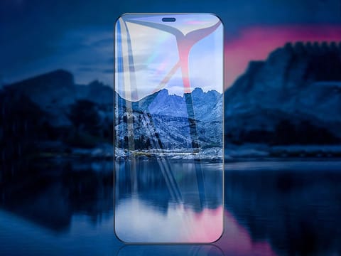 ⁨Szkło hartowane Full Glue x2 Rock do Apple iPhone 12/ 12 Pro czarne⁩ w sklepie Wasserman.eu