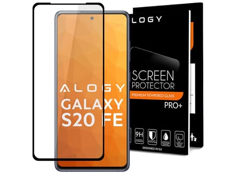 Szkło Alogy Full Glue case friendly do Samsung Galaxy S20 FE Czarne w sklepie Wasserman.eu