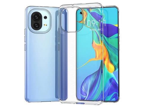 ⁨Etui silikonowe Alogy obudowa case do Xiaomi Mi 11 przezroczyste⁩ w sklepie Wasserman.eu