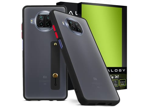 ⁨Etui Alogy Bumper case z paskiem do Xiaomi Mi 10T Lite Czarne⁩ w sklepie Wasserman.eu