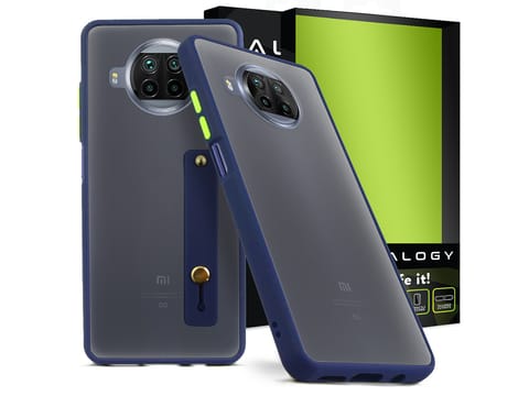 ⁨Etui Alogy Bumper case z paskiem do Xiaomi Mi 10T Lite Granatowe⁩ w sklepie Wasserman.eu