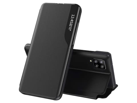 ⁨Etui z klapką portfel Alogy skórzane Smart View Cover do Samsung Galaxy A42⁩ w sklepie Wasserman.eu