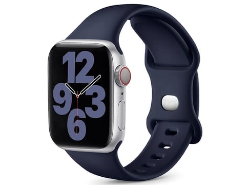 Alogy Sports Strap Rubber for Apple Watch 42/44/45/49mm Navy at Wasserman.eu