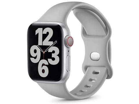 Alogy Sports Strap Rubber for Apple Watch 42/44/45/49mm Grey at Wasserman.eu