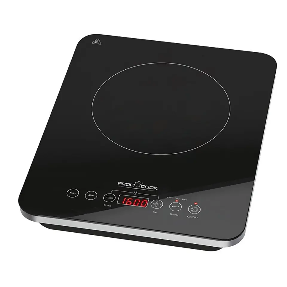 ⁨ProfiCook EKI 1062 Black Countertop Zone induction hob 1 zone(s)⁩ at Wasserman.eu