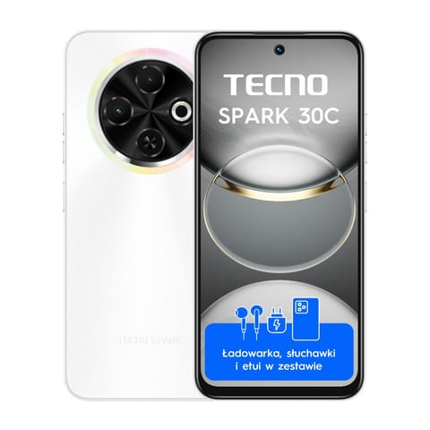 ⁨Smartfon Spark 30C 8/256 Orbit White⁩ at Wasserman.eu