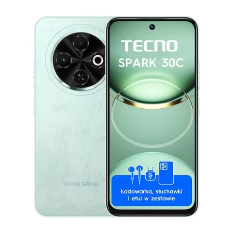 ⁨Smartfon Spark 30C 8/256 Magic Skin Green⁩ at Wasserman.eu