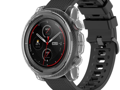 ⁨Etui silikonowe nakładka Alogy case do Xiaomi Amazfit Stratos 3 Przezroczyste⁩ w sklepie Wasserman.eu