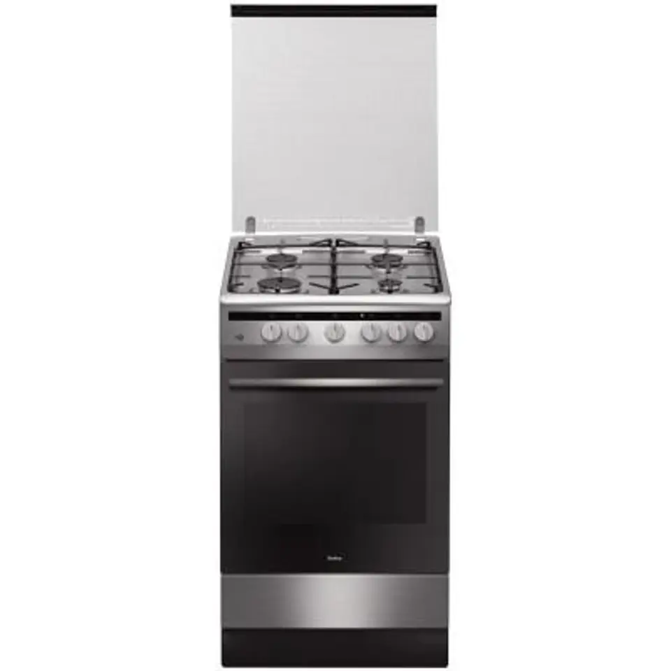 ⁨Amica 57GGH5.43HZpMsN(Xx) Freestanding cooker Gas Silver A⁩ at Wasserman.eu