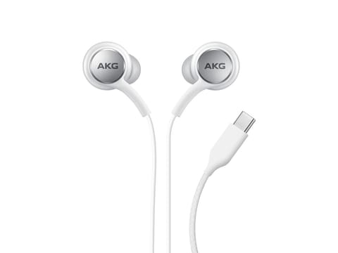 ⁨Samsung AKG by harman EO-IC100BWE USB-C Type C In-ear Headphones White⁩ at Wasserman.eu