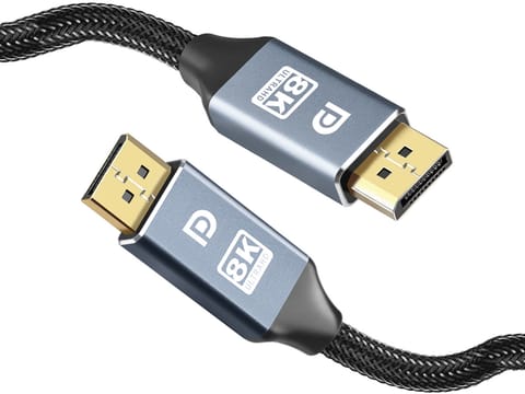 ⁨Kabel ze złączem Alogy 2x Display Port DP 1.4 8K 30AWG do TV PC 2m⁩ w sklepie Wasserman.eu
