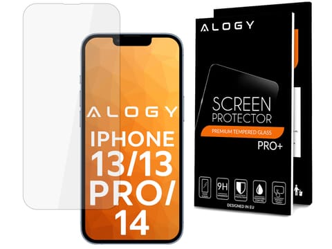 ⁨Szkło hartowane Alogy na ekran do Apple iPhone 13/ 13 Pro/ 14/ 16e⁩ w sklepie Wasserman.eu