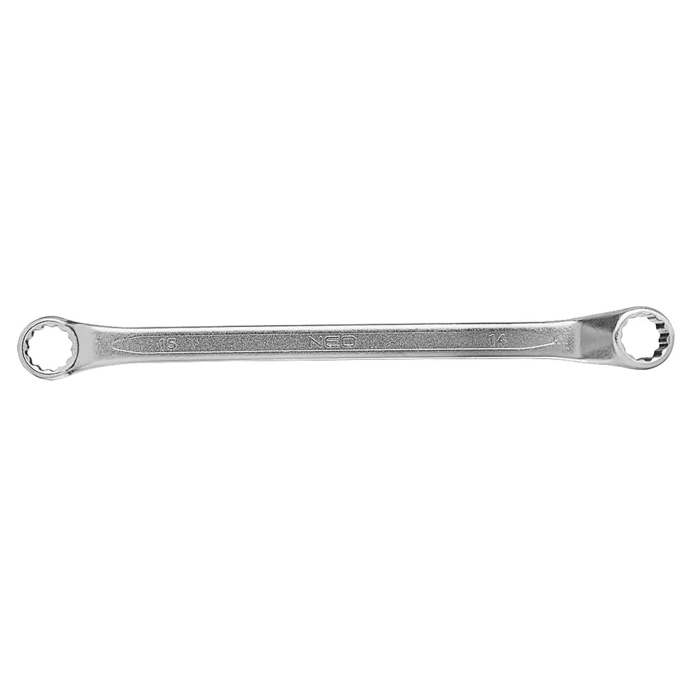 Klucz oczkowy odgięty 14 x 15 mm w sklepie Wasserman.eu