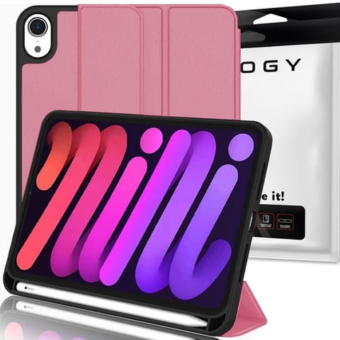 ⁨Alogy Smart Pencil Case for Apple iPad Mini 6 2021 Pink⁩ at Wasserman.eu