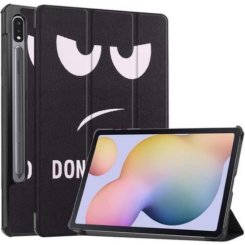 Alogy Book Cover for Samsung Galaxy Tab S7/ S8 11.0 T870/ T875/ T876B/ X700/ X706 Don't Touch My Pad at Wasserman.eu