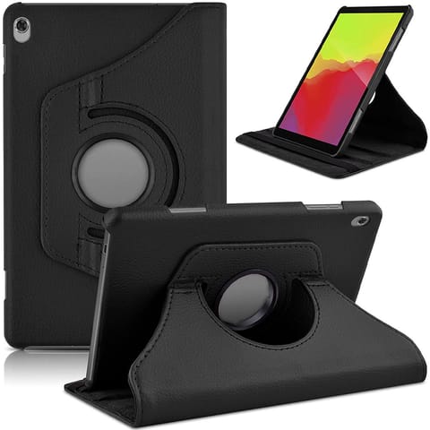 Flip case for Lenovo Tab M10 TB-X605 swivel 360 Alogy Black at Wasserman.eu