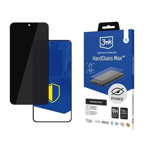 ⁨3mk HardGlass Matt Max Privacy - Matowe szkło hartowane z filtrem prywatyzującym do Samsung Galaxy S25 Edge⁩ w sklepie Wasserman.eu