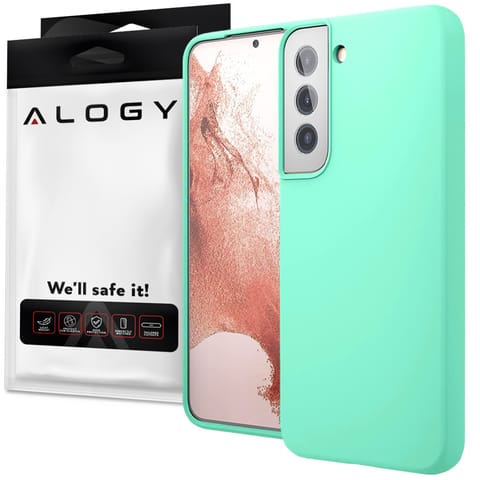 Etui ochronne do telefonu Alogy Thin Soft Case do Samsung Galaxy S22 Turkusowe w sklepie Wasserman.eu