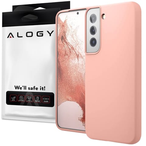 Etui ochronne do telefonu Alogy Thin Soft Case do Samsung Galaxy S22 Plus Różowe w sklepie Wasserman.eu