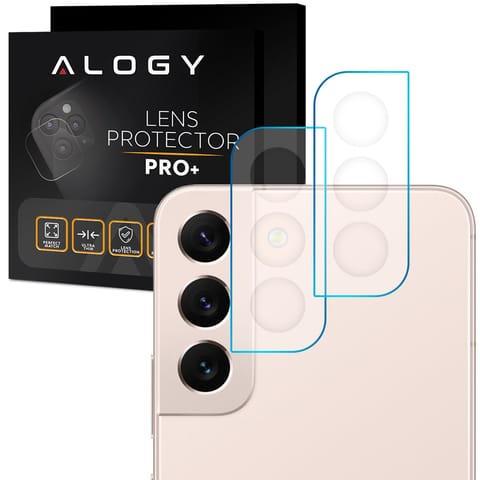 ⁨2x Protective Glass Alogy for Camera Lens for Samsung Galaxy S22 Plus⁩ at Wasserman.eu