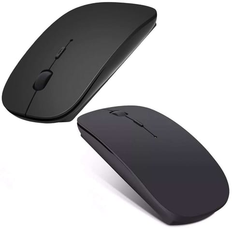 ⁨Myszka mysz bezprzewodowa komputerowa Alogy Mouse Bluetooth do laptopa tabletu Czarna⁩ w sklepie Wasserman.eu
