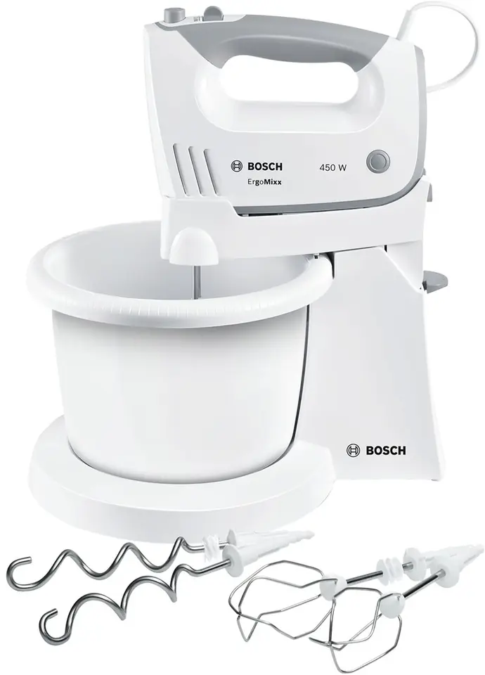 ⁨Bosch MFQ36460 mixer Stand mixer White 450 W⁩ at Wasserman.eu