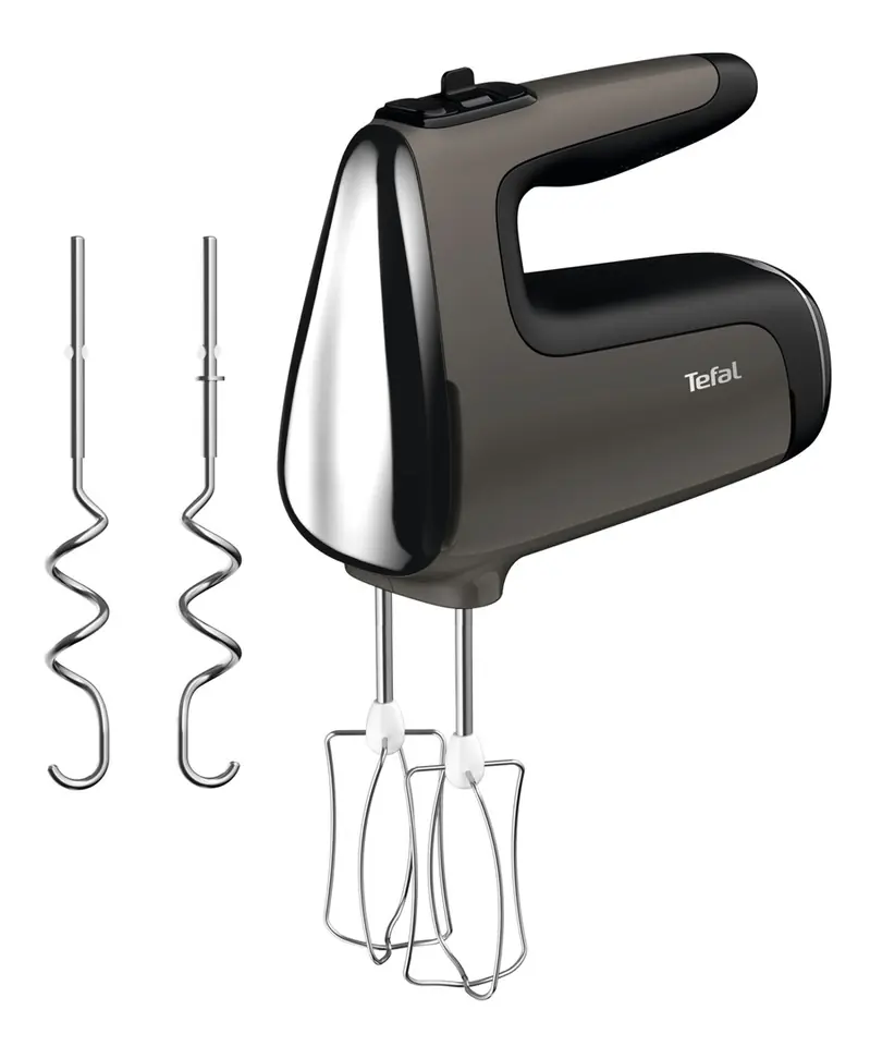 Tefal Powermix Silence HT654E38 mixer Stand mixer 600 W Black, Grey at Wasserman.eu