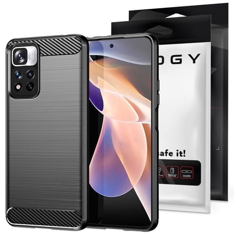 Etui do Xiaomi Poco X4 NFC 5G Alogy Rugged Armor obudowa TPU Carbon Black w sklepie Wasserman.eu