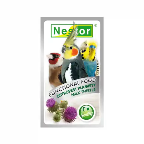 ⁨NESTOR Żywność Funkcjonalna - ostropest dla ptaków 20g [FFP-OSTR]⁩ w sklepie Wasserman.eu