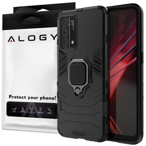 ⁨Alogy Stand Ring Armor Case for Xiaomi Mi 11 Lite⁩ at Wasserman.eu
