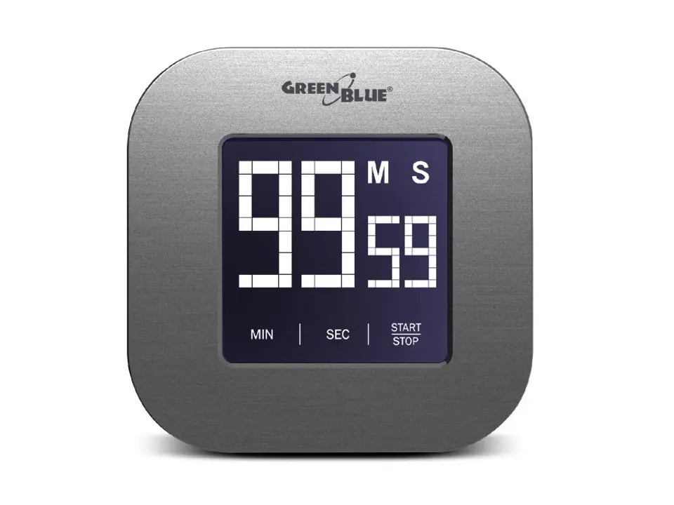 ⁨Greenblue 46005 Digital kitchen timer Silver⁩ at Wasserman.eu