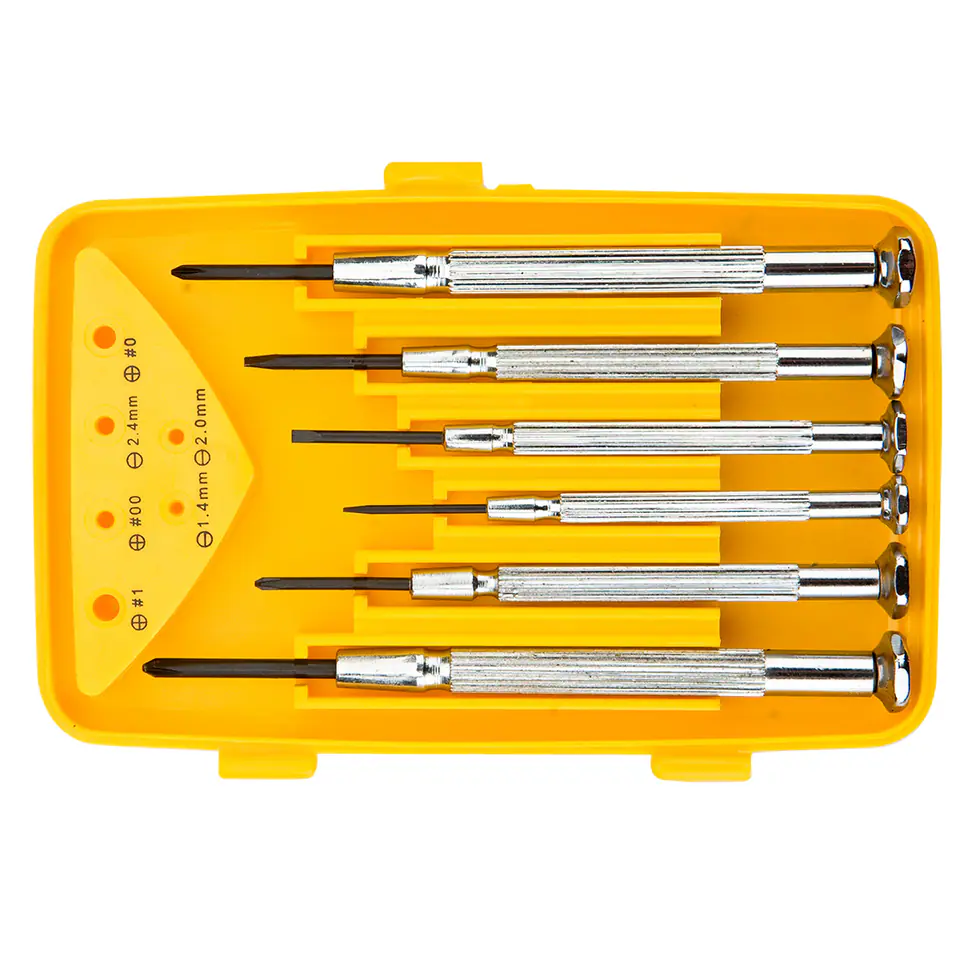 ⁨Precision screwdrivers, set of 6 pcs.⁩ at Wasserman.eu