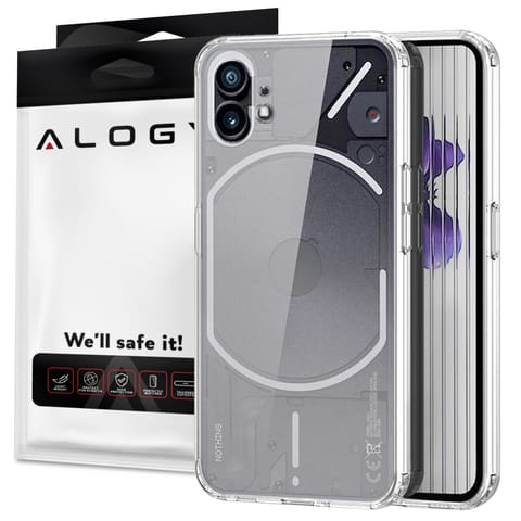 Alogy Hybrid Case for Nothing Phone 1 Transparent at Wasserman.eu