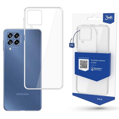 ⁨Silikonowe etui ochronne do Samsung Galaxy M53 5G 3mk Clear Case TPU⁩ w sklepie Wasserman.eu