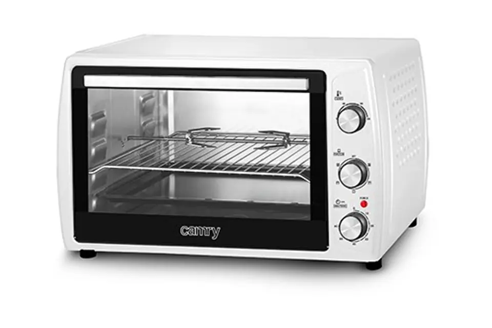 Mini piekarnik Adler CR 6008 (Pokrętło; 2200W; kolor biały) w sklepie Wasserman.eu