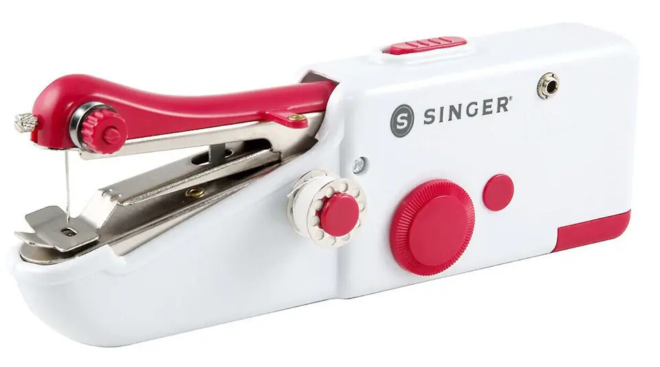 ⁨SINGER Stitch Sew Quick Mini mechanical sewing machine AA Battery White⁩ at Wasserman.eu