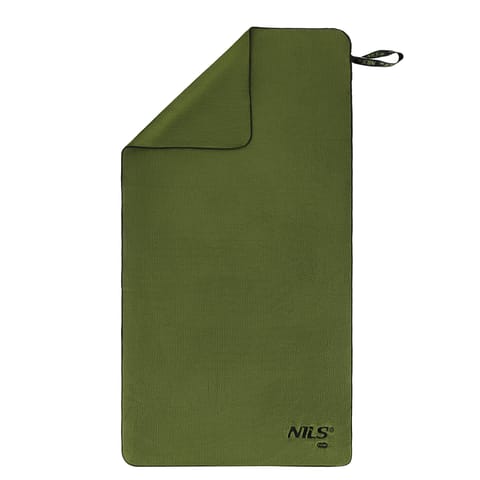 NCR15 RĘCZNIK Z MIKROFIBRY WOJSKOWY KHAKI 120x60 cm NILS CAMP w sklepie Wasserman.eu