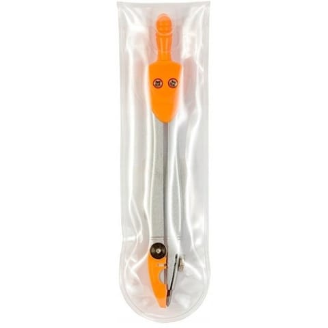 ⁨Cyrkiel szkolny z grafitem 2mm PC-100 pomarańczowy TT8005 PENMATE⁩ w sklepie Wasserman.eu