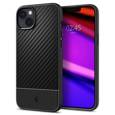 ⁨Spigen Core Armor iPhone 14 black/matte black ACS04675⁩ at Wasserman.eu
