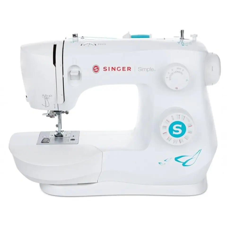 ⁨Singer | 3337 Fashion Mate™ | Sewing Machine | Number of stitches 29 | Number of buttonholes 1 | White⁩ at Wasserman.eu