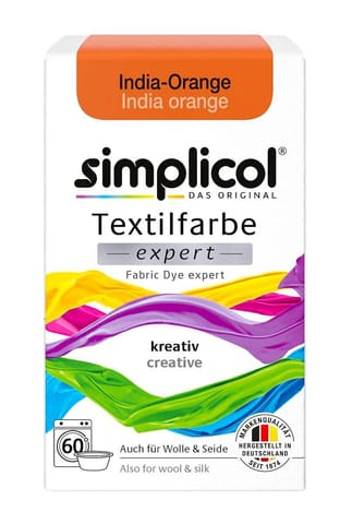 ⁨Simplicol Expert Barwnik do Tkanin India-Orange 150 g⁩ w sklepie Wasserman.eu