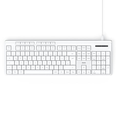 ⁨wired keyboard CK-200 white⁩ at Wasserman.eu