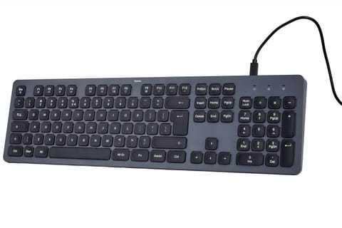 ⁨wired keyboard CK-400 black-grey⁩ at Wasserman.eu