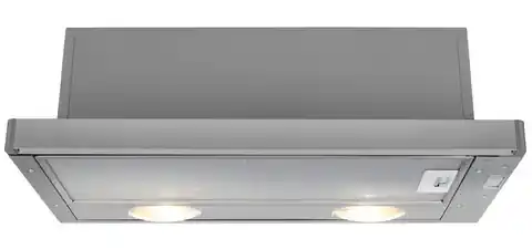 ⁨Beko HNT61210X cooker hood 280 m³/h Semi built-in (pull out) Stainless steel⁩ at Wasserman.eu