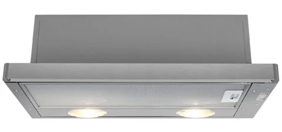 ⁨Beko HNT61210X cooker hood 280 m³/h Semi built-in (pull out) Stainless steel⁩ at Wasserman.eu