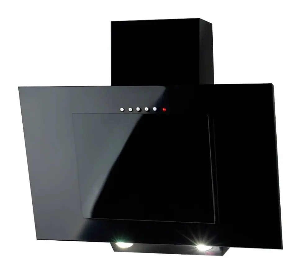Okap kominowy AKPO WK-4 NERO 90 CZARNY (486 m3/h; 900mm; kolor czarny) w sklepie Wasserman.eu