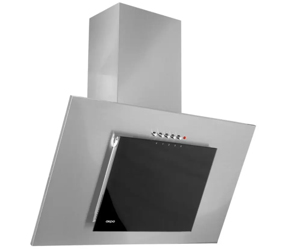 ⁨Akpo WK-4 Nero Eco 50 Wall-mounted Gray, Black glass⁩ at Wasserman.eu