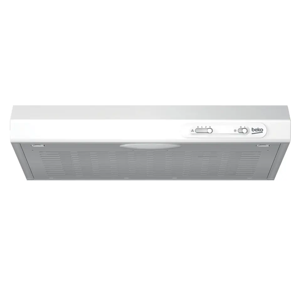 ⁨Beko CFB 5310 W cooker hood 125 m3/h Wall-mounted White⁩ at Wasserman.eu